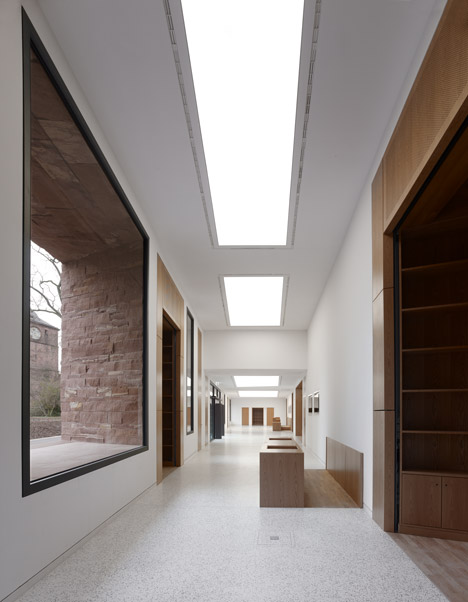 Heidelberg Castle Visitor Centre by Max Dudler
