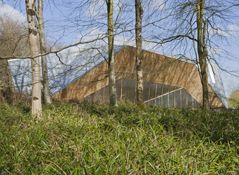 Hooke Park Big Shed by Piers Taylor and AA
