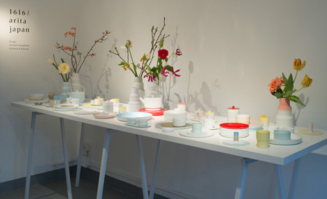 Colour Porcelain by Scholten & Baijings for 1616 Arita Japan
