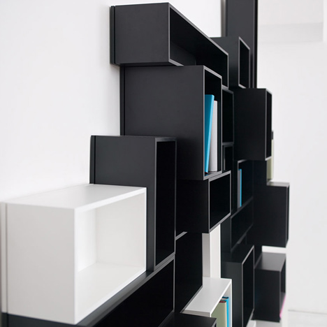 Cubit modular shelving system