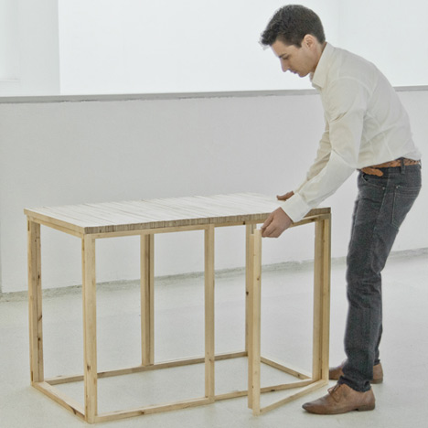 Fan Table by Mauricio Affonso at Ventura Lambrate