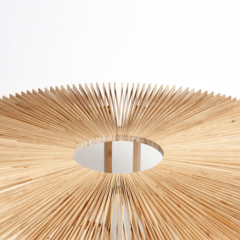 Fan Table by Mauricio Affonso at Ventura Lambrate