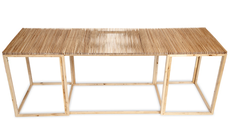 Fan Table by Mauricio Affonso at Ventura Lambrate