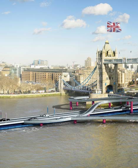 Floating Olympic Lanes by Dowling Jones and Stone