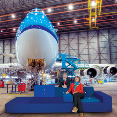 Hella Jongerius to design cabin interior for KLM Royal Dutch Airlines