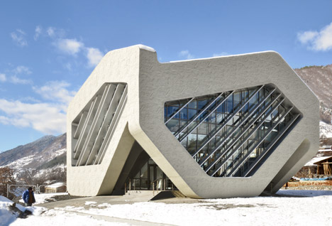 House of Justice and Police Station, Mestia by J. Mayer H. House of Justice and Police Station, Mestia by J. Mayer H.