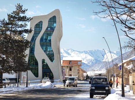 House of Justice and Police Station, Mestia by J. Mayer H. House of Justice and Police Station, Mestia by J. Mayer H.