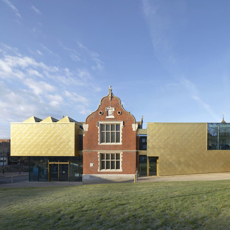 Maidstone Museum East Wing by Hugh Broughton Architects