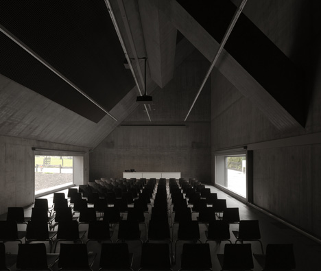 Plantahof Auditorium by Valerio Olgiati Plantahof Auditorium by Valerio Olgiati