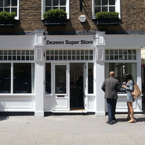 Dezeen Super Store at 38 Monmouth Street Dezeen Super Store at 38 Monmouth Street