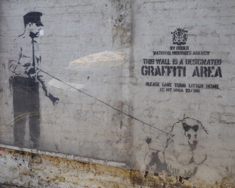 Banksy in Hackney