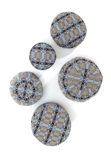 Frank, Henry and Ernes pouffes by Donna Wilson for SCP Frank, Henry and Ernes pouffes by Donna Wilson for SCP
