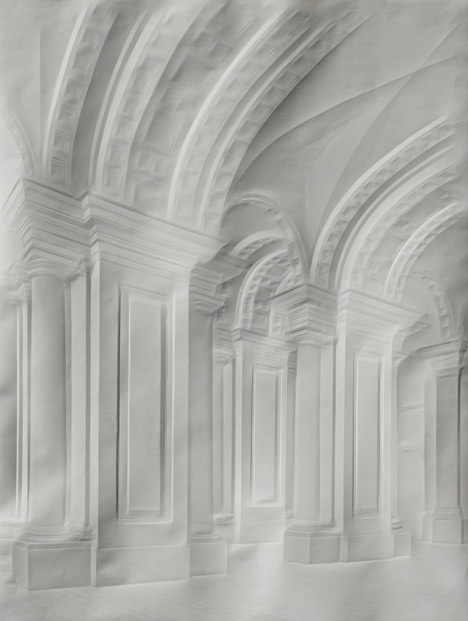 Paper works by Simon Schubert Paper works by Simon Schubert