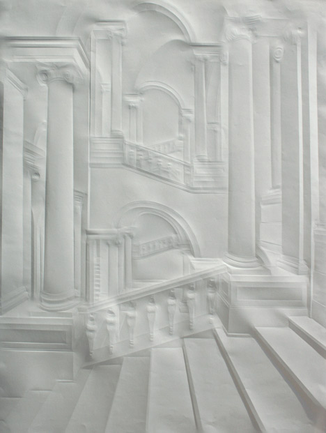 Paper works by Simon Schubert Paper works by Simon Schubert