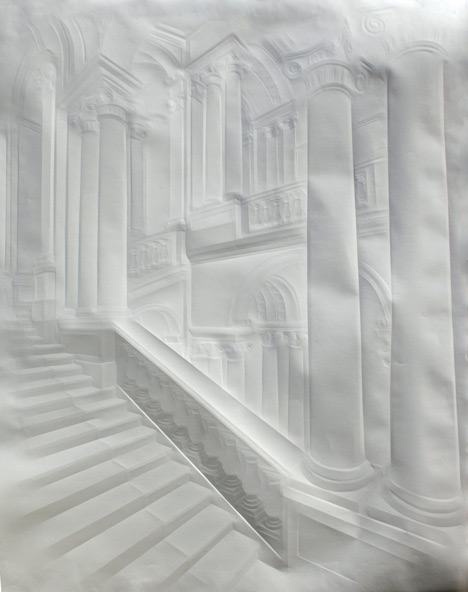 Paper works by Simon Schubert Paper works by Simon Schubert