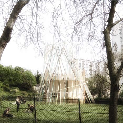 Sticks by Djuric Tardio Architectes