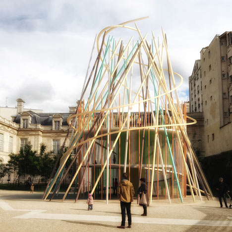 Sticks by Djuric Tardio Architectes