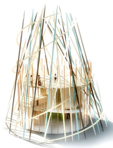 Sticks by Djuric Tardio Architectes
