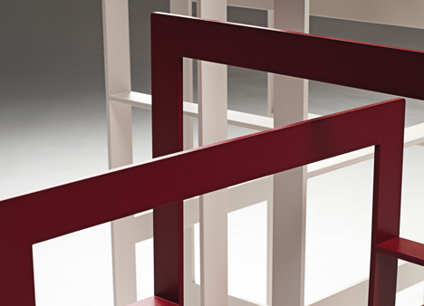 Weave Bookcase by Chicako Ibaraki for Casamania
