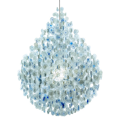 chandeliers by Stuart Haygarth