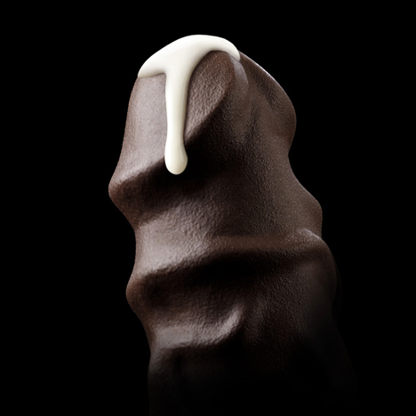 8 Inches of Dark Chocolate Cock Filled With... by United Indecent Pleasures 8 Inches of Dark Chocolate Cock Filled With... by United Indecent Pleasures