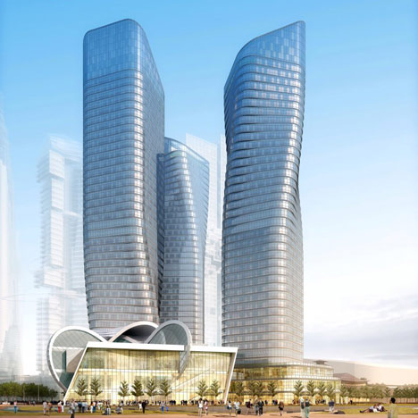 Dancing Towers by Studio Daniel Libeskind Dancing Towers by Studio Daniel Libeskind