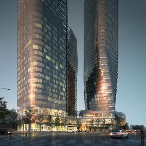 Dancing Towers by Studio Daniel Libeskind Dancing Towers by Studio Daniel Libeskind