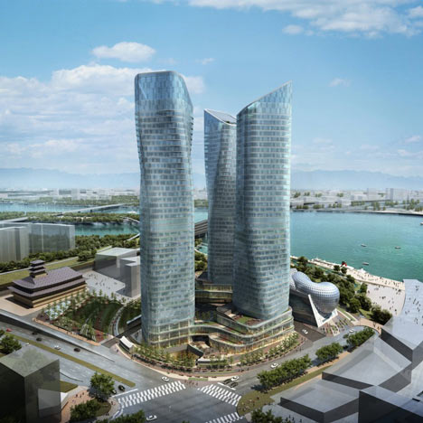 Dancing Towers by Studio Daniel Libeskind
