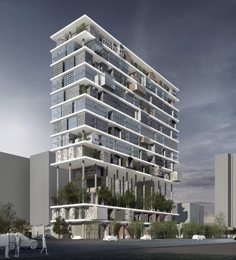 Shelf Hotel by 3Gatti Architecture Studio Shelf Hotel by 3Gatti Architecture Studio