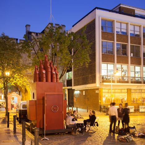 Tiny Travelling Theatre by Aberrant Architecture Tiny Travelling Theatre by Aberrant Architecture