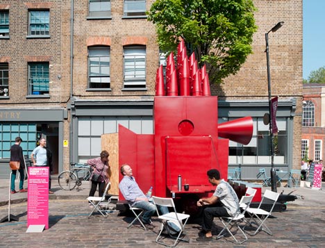 Tiny Travelling Theatre by Aberrant Architecture Tiny Travelling Theatre by Aberrant Architecture