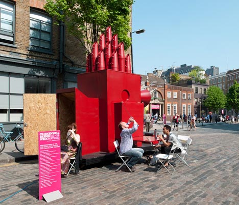 Tiny Travelling Theatre by Aberrant Architecture Tiny Travelling Theatre by Aberrant Architecture