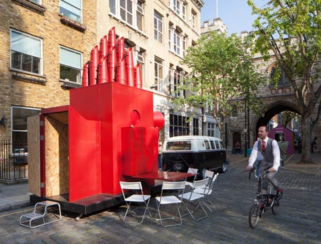 Tiny Travelling Theatre by Aberrant Architecture Tiny Travelling Theatre by Aberrant Architecture