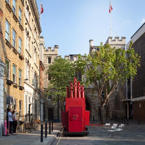 Tiny Travelling Theatre by Aberrant Architecture Tiny Travelling Theatre by Aberrant Architecture