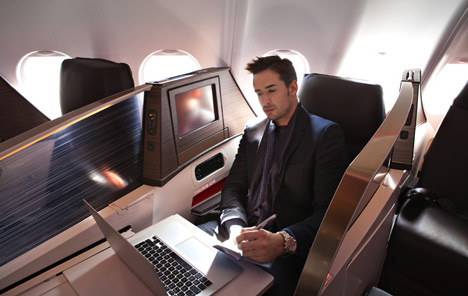 Upper Class Suite by Simon Pengelly for Virgin Atlantic