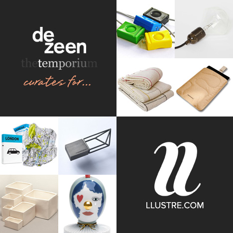 LLUSTRE hosts a guest curation by Dezeen’s Temporium