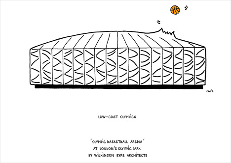 Basketball Arena by Clo'e Floirat