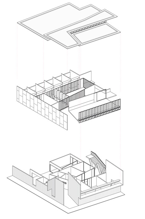 Administration Curricular Building Liceo María Auxiliadora de Linares by Surco Studio Administration Curricular Building Liceo María Auxiliadora de Linares by Surco Studio