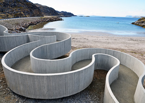 Havøysund Tourist Route by Reiulf Ramstad Architects Havøysund Tourist Route by Reiulf Ramstad Architects