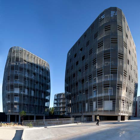 Housing in Sete by Colboc Franzen and Associes Housing in Sete by Colboc Franzen and Associes