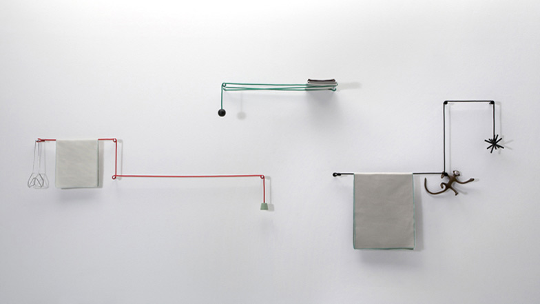 Towel Hanger by Hioomi Tahara