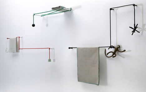 Towel Hanger by Hioomi Tahara