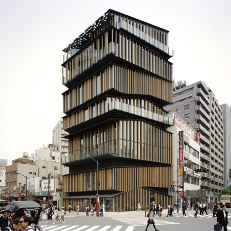 Asakusa Culture Tourist Information Center by Kengo Kuma & Associates