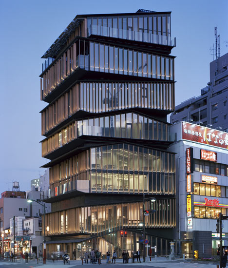 Asakusa Culture Tourist Information Center by Kengo Kuma & Associates Asakusa Culture Tourist Information Center by Kengo Kuma & Associates