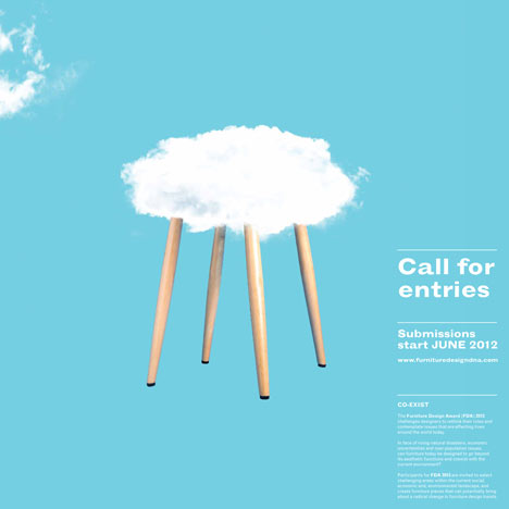 Call for entries to the Furniture Design Award and Furniture Design Platform 2013