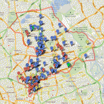 Designed in Hackney map