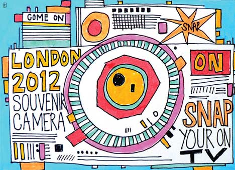 Diamond Jubilee Souvenir Poster by Sarah Hyndman Diamond Jubilee Souvenir Poster by Sarah Hyndman