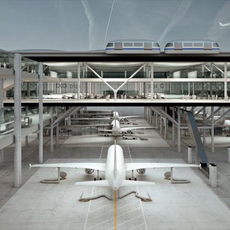Drive Through Airport by Büro für MEHR