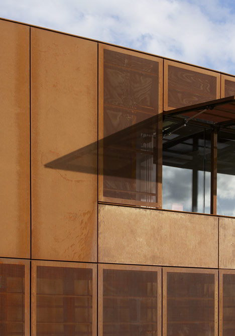Hackney Marshes Centre by Stanton Williams