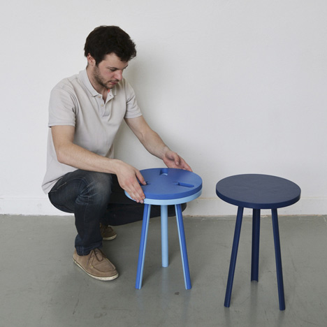 Modest Stool by Paul Menand